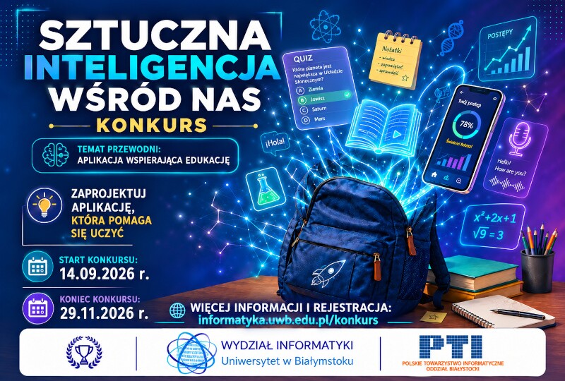 Konkurs „Sztuczna inteligencja wśród nas”