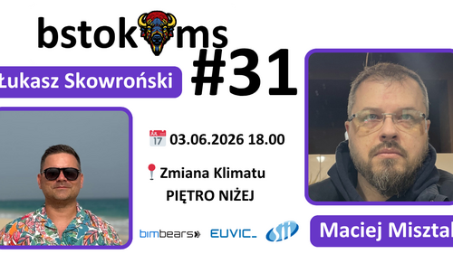 Białostocka Grupa Sympatyków Microsoft serdecznie zaprasza na kolejne, już 31-sze spotkanie!