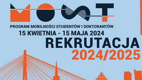 Rekrutacja do Programu MOST na rok akademicki  2024/2025