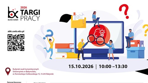 Spotkanie studentów i absolwentów z rynkiem pracy. Biuro Karier UwB zaprasza na Targi Pracy